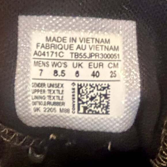 Converse Run Star Motion High GREEN Chuck Taylor M 7/W 8.5Platform....EUC!!!!!! - Picture 8 of 9